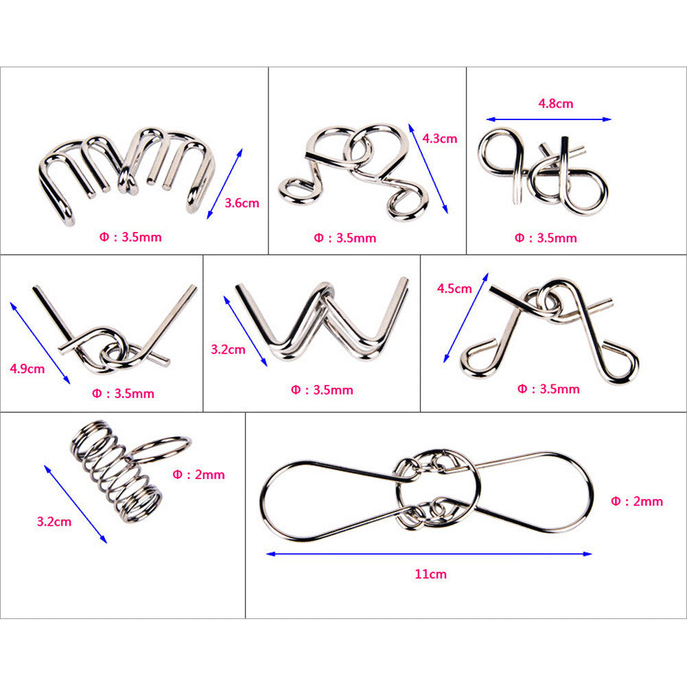 Metal Wire Puzzle Brain Game
