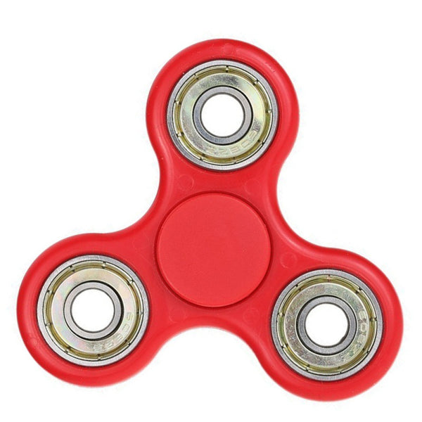 Multi Color Plastic Triangle Gyro Fidget Spinner