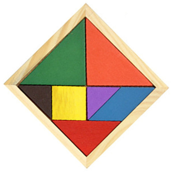 Wooden Tangram Jigsaw Puzzle