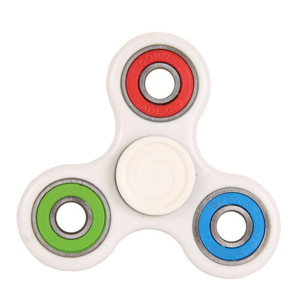 Multi Color Plastic Triangle Gyro Fidget Spinner